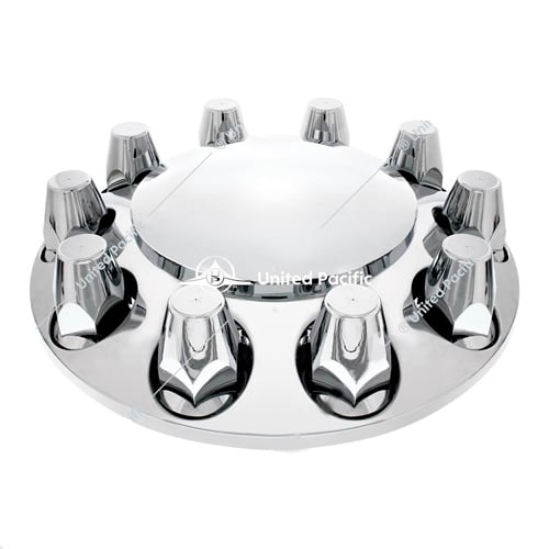 United Pacific Chrome Dome Front Axle Cover | 10257