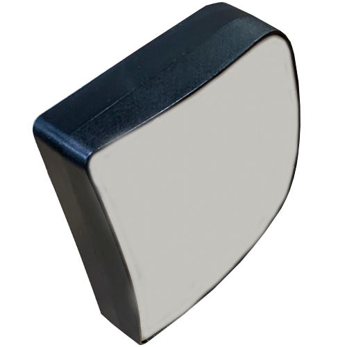 Burco Lower Convex Left Side Mirror Glass For Ford F-650 (2016-2021) – 9.625 X 8 Inch, Adhesive Mount