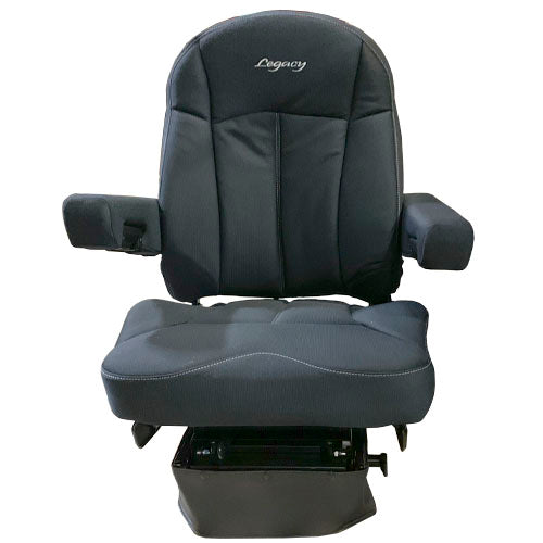 Seats Inc. Legacy Low Suspension Seat with Air Lumbar and Armrests Black | 188598fw631