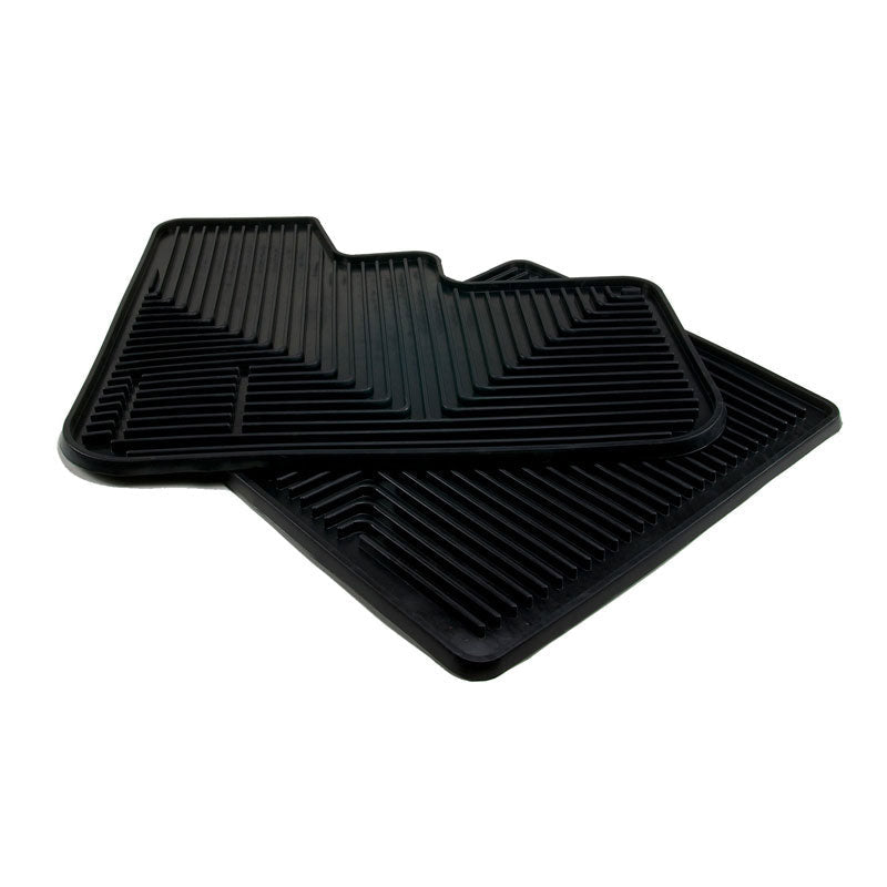 Peterbilt OEM Front Rubber Floor Mats – Slush Style With Red Logo For 386, 389, 567