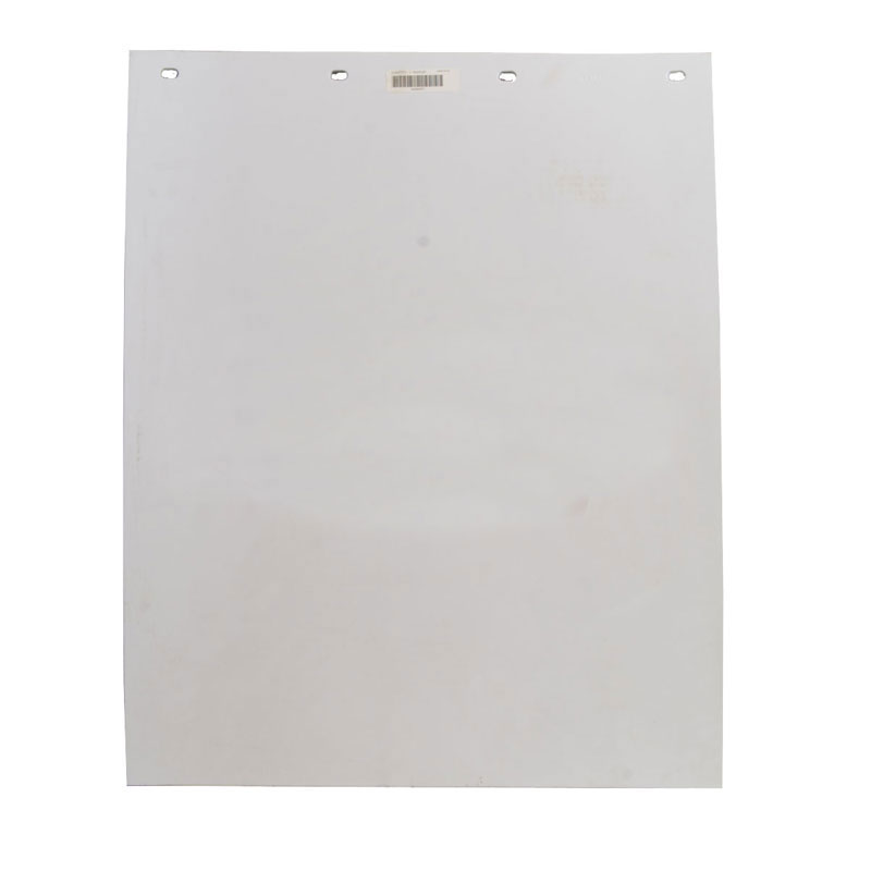 Peterbilt Mudflaps-White 3/16 24X30 Plain | 24X30W