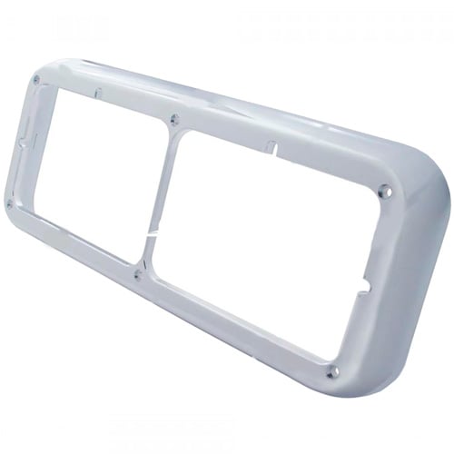 United Pacific Rectangular Dual Headlight Bezel | 40978