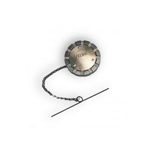 Velvac 3" Female Vented Non-Locking Fuel Cap | 600186
