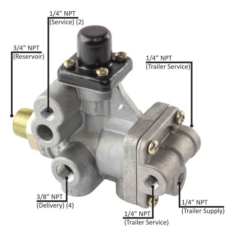 Elite Truck Parts SR-5 Spring Brake Valve 70PSI | ETP-065437