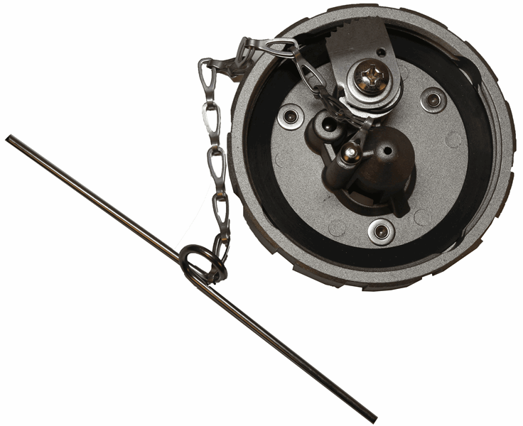 Elite 3" Vented Fuel Cap Kit - Locking | ETP-8125-02