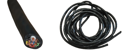 Elite Truck Parts 7-Way Trailer Cable Wire | ETP-TC612110-100