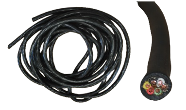 Elite Truck Parts 6-Way Trailer Cable Wire | ETP-TC614-100