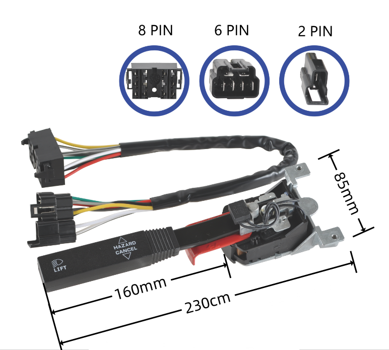 Elite Truck Parts Turn Signal Switch - Kenworth | ETP-TL30250