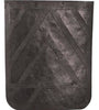 Elite Truck Parts Black Rubber Mudflaps - 24 X 30 X 1/4" - Chevron | ETP-2430CD