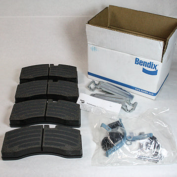 thumbnail image 2 of Bendix Style Brake Pad Set (1 Axle Kit) – UAT 802078 / BXK070796 For Volvo, IHC, KW Trucks 2 of 3