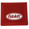 Peterbilt All-Makes Mudflap-14X16 Red W/Wht | 1159R