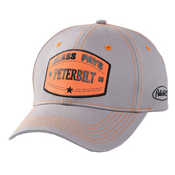 Official Peterbilt Merchandise Cap-Orange Patch | 1429286-00