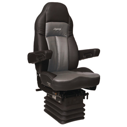 Seats Inc Legacy Two Tone Black and Gray ID:188121MW1165 | Peterbilt Parts