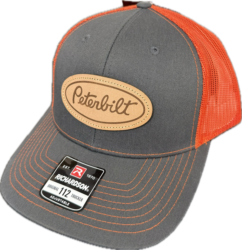 Peterbilt Richardson Split Mesh Cap Orange | 6000411-00