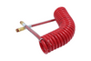 Elite Red Air Hose 15' Coiled W/12" Lead | ETP-11-317