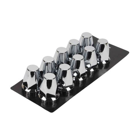 Elite Truck Parts Chrome Nut Cover 33mm (10 Pack) | ETP-111PFL-10