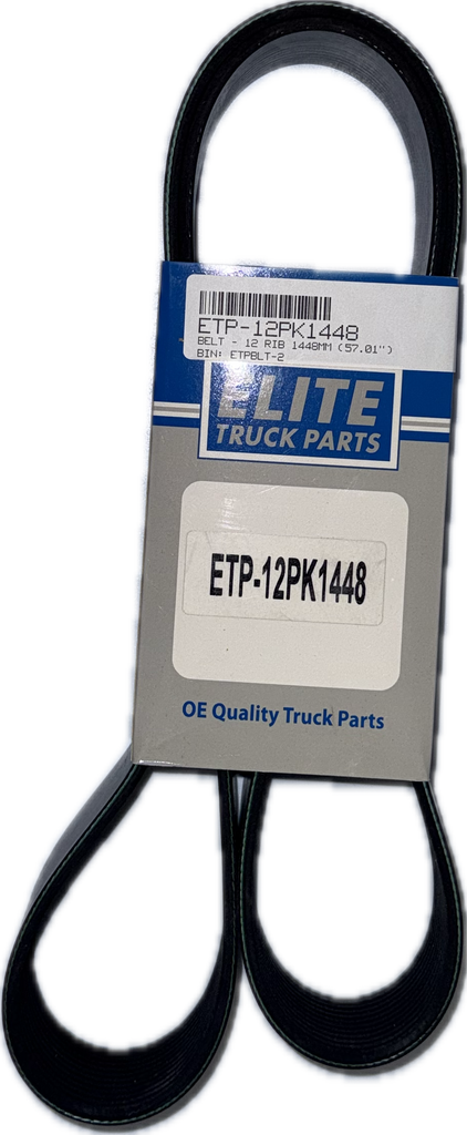 Elite Belt - 12 Rib 1448Mm (57.01") | ETP-12PK1448