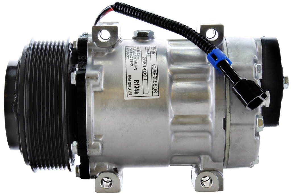 Elite Truck Parts 7H15 DM PV8 119MM 12V Compressor | ETP-1CC4075
