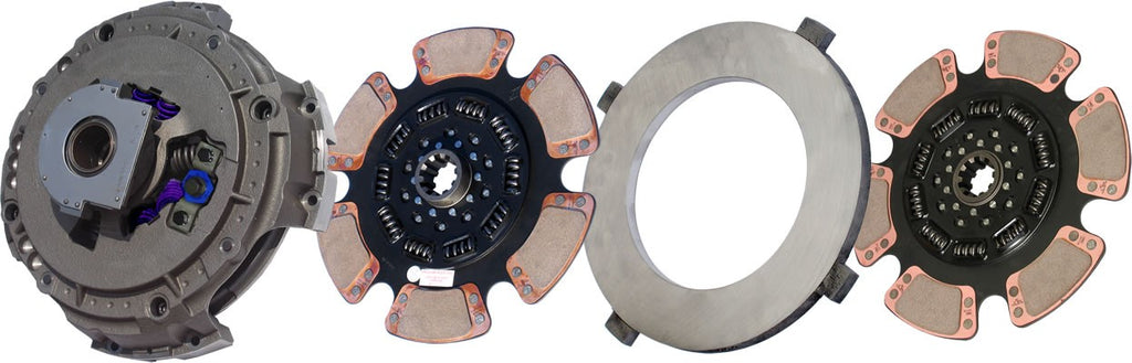 Elite Truck Parts 15-1/2" X 2" Easy Effort Clutch, 2-Plate, 6-Paddle | ETP-308067-8