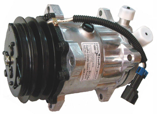 Elite Truck Parts 7H15 EM A2 125MM 12V JD/JE COMPRESSOR - SANDEN | ETP-4433S