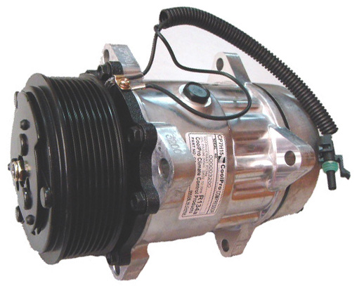 Elite Truck Parts 7H15 EM PV8 119MM 12V COMPRESSOR - SANDEN | ETP-4864S