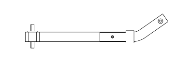 Elite 2 Leaf Drive Axle Air Beam Right Hand | ETP-55-1237