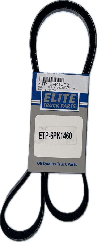 Elite Belt - 6 Rib 1460Mm (57.48") | ETP-6PK1460