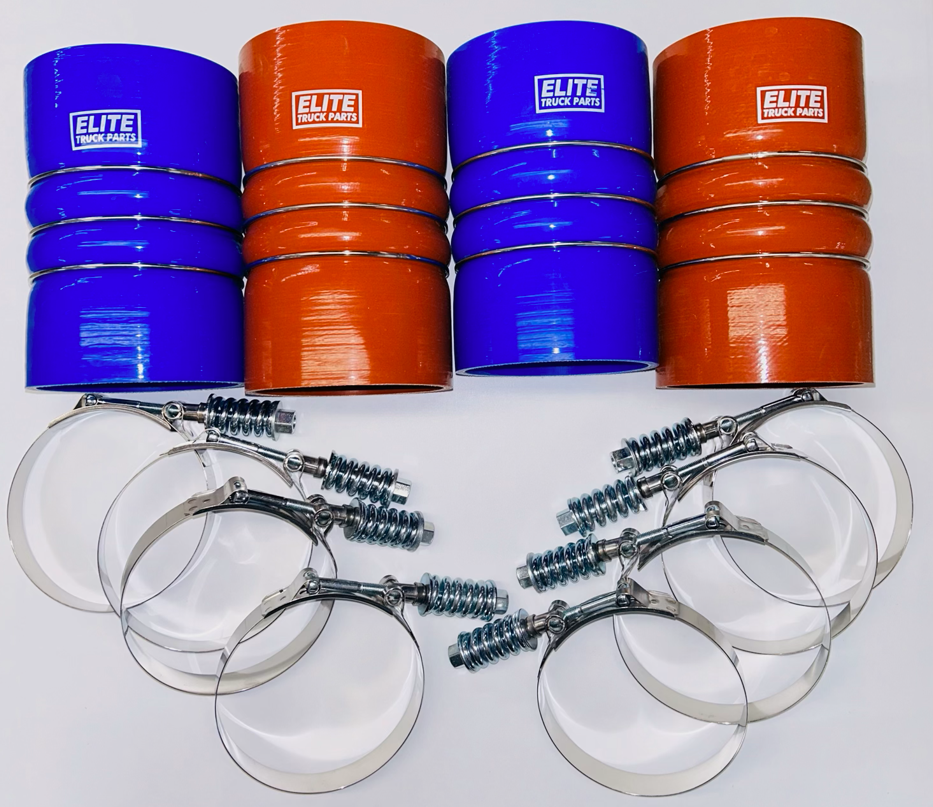 Elite Charged Air Cooler Hose & Clamp Kit | ETP-77515-02WC