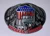 Elite Truck Parts Belt Buckle American Trucker | ETP-ATBB003