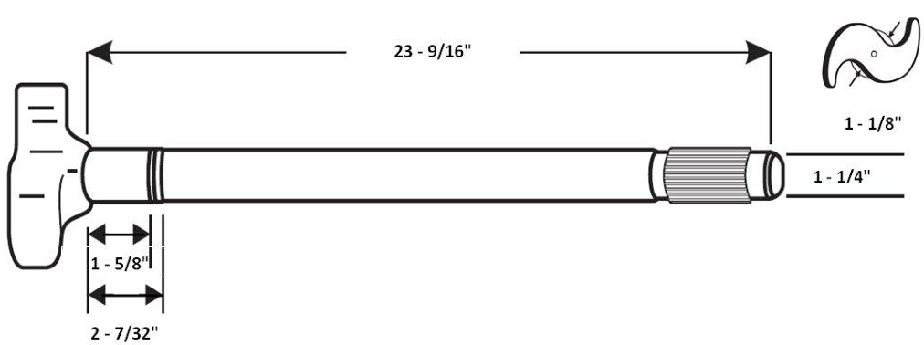 Elite Truck Parts Cam Shaft R/H - Spicer | ETP-CS5527