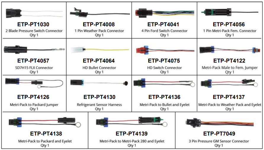 Elite Truck Parts Heavy Duty Connector Assortment Kit | ETP-HD-CAK