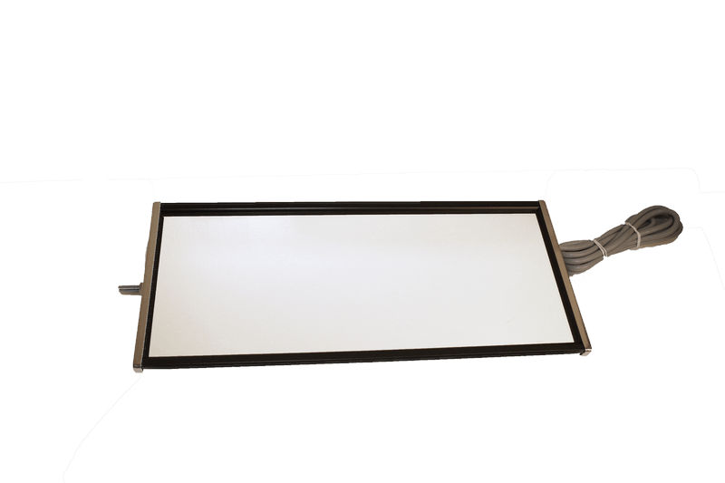 Elite 7X16 Heated West Coast Mirror Stainless Steel Polished | ETP-SH716SL