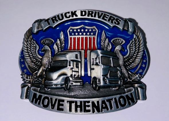 Elite Truck Parts Belt Buckle Truck Drivers | ETP-TDBB007