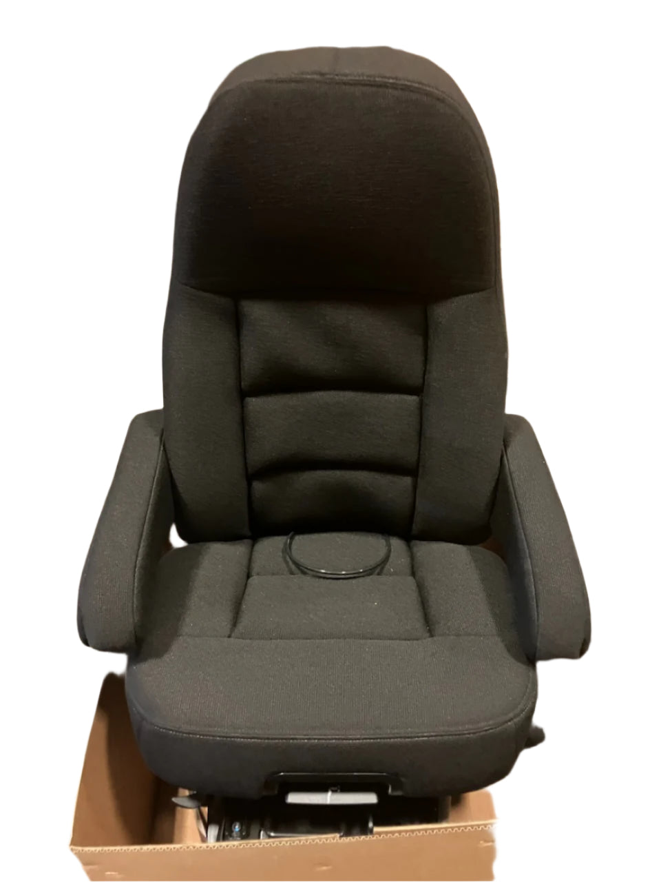 Sears Seating Atlas II DLX, Mordura Cloth, highback w/armrests, Black