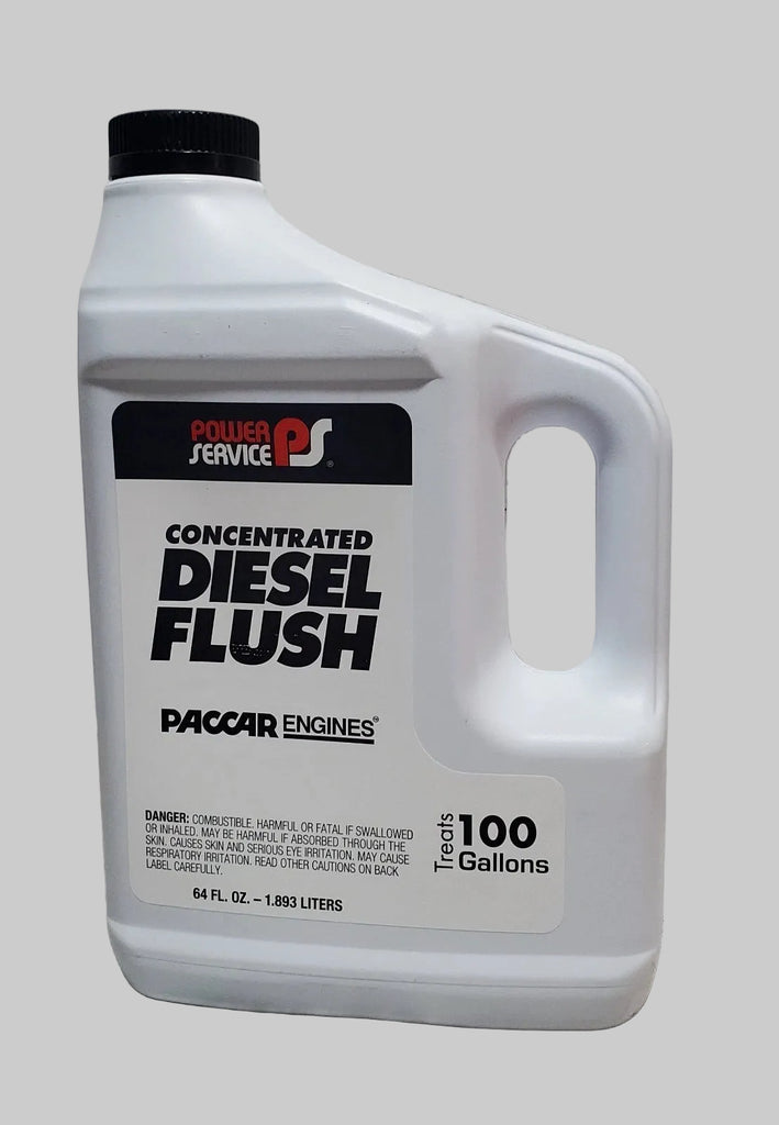 Paccar Engines Concentrated Diesel Flush with a black cap,
