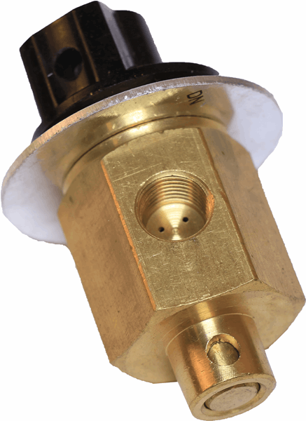 Elite Truck Parts Manual Suspension Dump Valve, 2-Way, 1/8