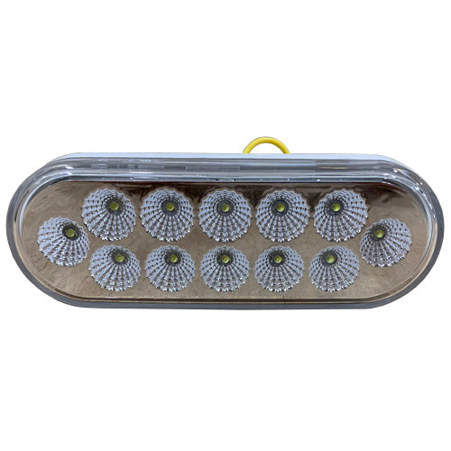 Trux LED Light Oval Dual Red/White | TLED0X60R